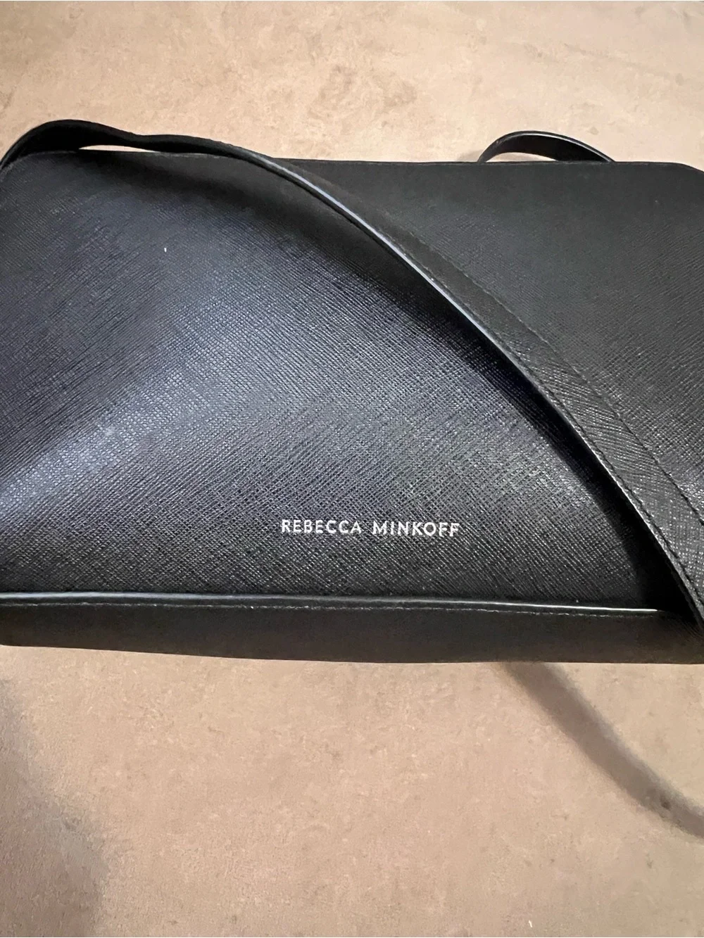 Rebecca Minkoff Black Leather Crossbody Bag